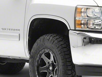 Putco Stainless Steel Fender Trim (07-13 Silverado 1500)