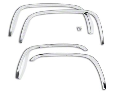 Putco Stainless Steel Fender Trim; GM Licensed (14-15 Sierra 1500)