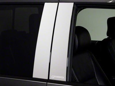 Putco Stainless Steel Pillar Posts Classic with F-150 Logo (15-20 F-150 SuperCab, SuperCrew)