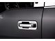 Putco Door Handle Covers; Chrome (17-22 F-250 Super Duty Regular Cab, SuperCab)
