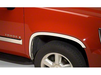 Putco Stainless Steel Fender Trim; GM Licensed (07-14 Tahoe)