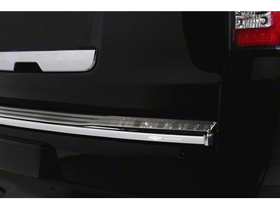 Putco Stainless Steel Rear Bumper Cover with Bowtie Logo (07-14 Tahoe)