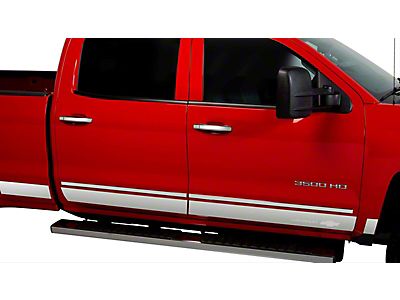 1973-1988 Chevy Pickup Truck Suburban Chrome Side Body Trim Molding 2.25 Wide