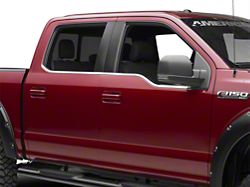 Putco Window Trim; Chrome (15-20 F-150)