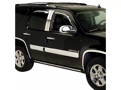 2020 Yukon XL | 22-in Wheel | Silver | 7-Spoke | Chrome Inserts 2020 Yukon XL | 22-in Wheel | Silver | 7-Spoke | Chrome Inserts