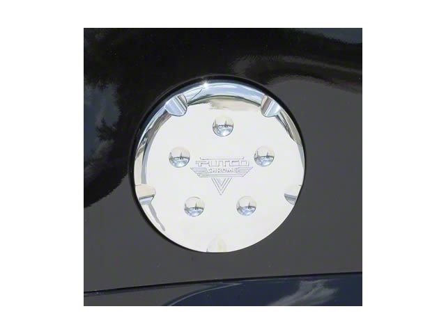 Putco Fuel Tank Door Cover; Chrome (07-14 Yukon)