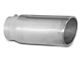 Pypes Angled Cut Rolled End Round Exhaust Tip; 5-Inch; Polished (Fits 2.50-Inch Tailpipe)