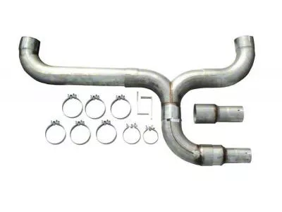 Pypes 5-Inch Diesel Truck Dual Stack Kit (Universal; Some Adaptation May Be Required)