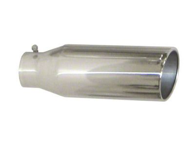 Pypes Monster Exhaust Tip; 7-Inch; Polished (Fits 4-Inch Tailpipe)