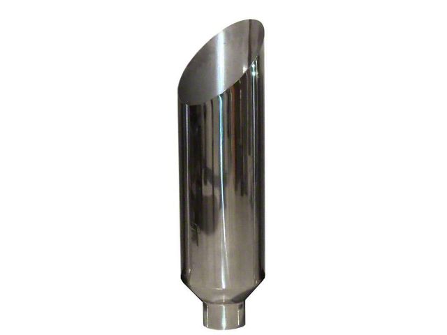 Pypes F-350 Super Duty Miter Stack Exhaust Tip; 10-Inch; Polished ...
