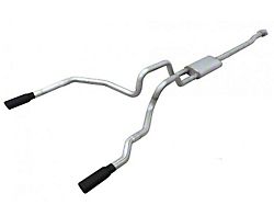 Pypes Phantom Series Violator Dual Exhaust System; Rear Exit (11-14 3.5L EcoBoost F-150)