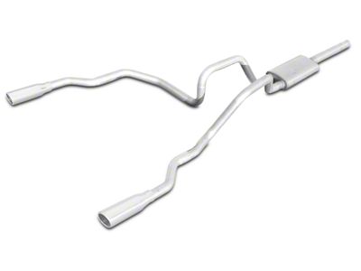 Pypes Violator Dual Exhaust System with Polished Tips; Rear Exit (04-08 5.4L F-150)