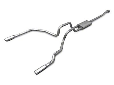Pypes 2009-2014 Ford F150 5.0L Cat Back Split Dual Exhaust System SFT25V