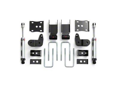 QA1 Rear Drop Kit with Double Adjustable Shocks; 3.50 to 5.50-Inch (15-20 F-150, Excluding Raptor)