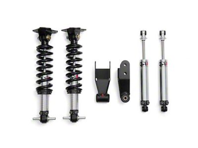 QA1 Double Adjustable Lowering Kit; 2 to 3-Inch (07-18 4WD Sierra 1500)