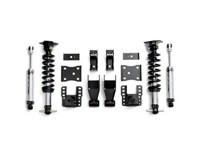 QA1 Double Adjustable Lowering Kit; 4 to 6-Inch (07-18 2WD Sierra 1500)