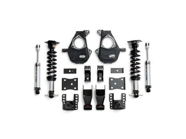 QA1 Double Adjustable Lowering Kit; 4 to 6-Inch (07-16 2WD Sierra 1500 w/ Stock Cast Steel Control Arms)