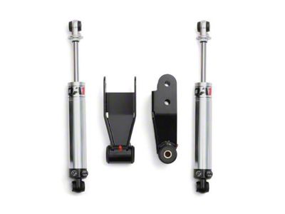 QA1 Double Adjustable Rear Drop Kit; 2 to 3-Inch (07-18 Sierra 1500)