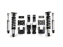 QA1 Single Adjustable Lowering Kit; 4 to 6-Inch (07-18 2WD Sierra 1500)