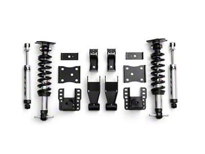 QA1 Single Adjustable Lowering Kit; 4 to 6-Inch (07-18 2WD Sierra 1500)