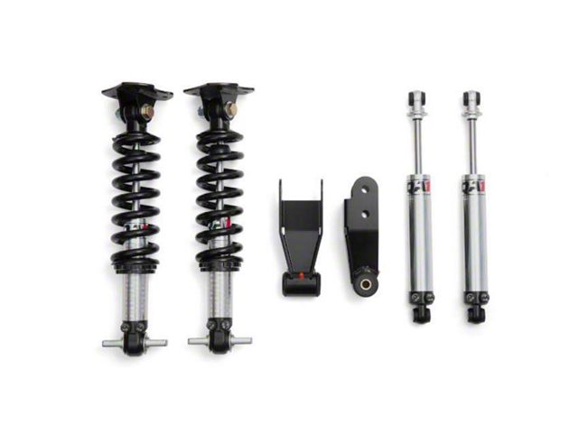 QA1 Double Adjustable Lowering Kit; 2 to 3-Inch (07-18 2WD Silverado 1500)