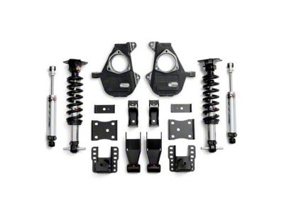 QA1 Double Adjustable Lowering Kit; 4 to 6-Inch (07-16 2WD Silverado 1500 w/ Stock Cast Steel Control Arms)