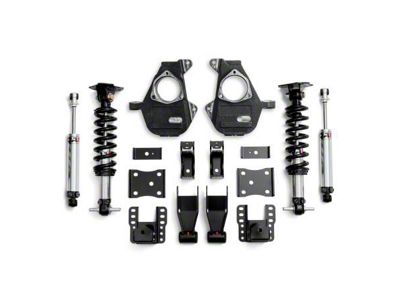 QA1 Double Adjustable Lowering Kit; 4 to 6-Inch (07-16 4WD Silverado 1500 w/ Stock Cast Steel Control Arms)