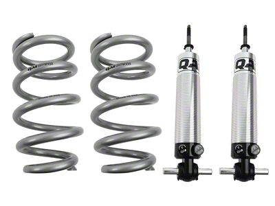QA1 Pro Coil Double Adjustable Front Coil-Over Kit; 650 lb./in. Spring Rate (99-06 Silverado 1500)