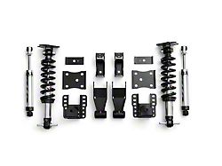 QA1 Single Adjustable Lowering Kit; 4 to 6-Inch (07-18 4WD Silverado 1500)