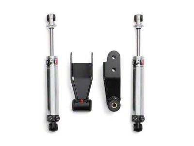 QA1 Single Adjustable Rear Drop Kit; 2 to 3-Inch (07-18 Silverado 1500)