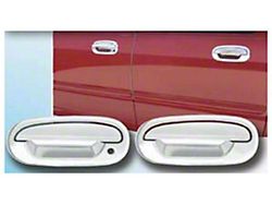 Door Handle Covers; Chrome (01-03 F-150 SuperCrew)