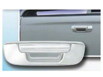 Tailgate Handle Cover; Chrome (02-08 RAM 1500)
