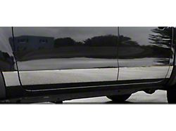 Rocker Panel Trim; Upper Kit; Stainless Steel (01-06 Sierra 1500)
