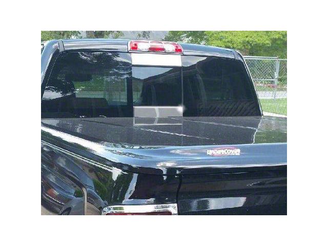 Sliding Rear Window Trim Accents; Stainless Steel (14-18 Sierra 1500)