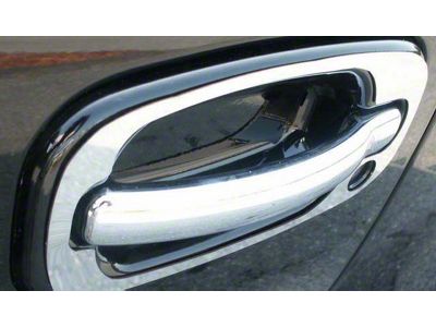 Door Handle Covers; Chrome (04-06 Silverado 1500 Crew Cab)