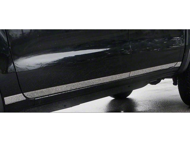 Rocker Panel Trim; Lower Kit; Stainless Steel (99-02 Silverado 1500 Extended Cab w/ 6.50-Foot Standard Box)