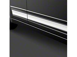 Rocker Panel Trim; Upper Kit; Stainless Steel (00-06 Silverado 1500 Extended Cab w/ 8-Foot Long Box)