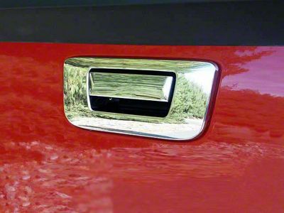 Tailgate Handle Cover; Chrome (07-13 Silverado 1500)