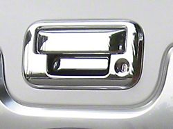 Tailgate Handle Cover; Chrome (11-16 F-250 Super Duty)