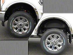 Wheel Well Fender Trim Molding; Stainless Steel (17-20 F-250 Super Duty)