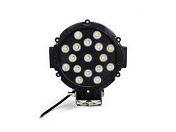 Quake LED 7-Inch Aftershock Series Work Light; Flood Beam (Universal; Some Adaptation May Be Required)