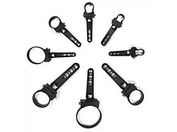 Quake LED 1.50-Inch LED Light Bar Swivel Bar Clamps (Universal; Some Adaptation May Be Required)