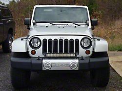 Quake LED 22-Inch Magma Series Dual Row LED Light Bar; White/Red Combo Beam (Universal; Some Adaptation May Be Required)