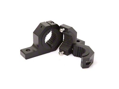 Quake LED 2-Inch LED Light Bar Round Bar Clamps (Universal; Some Adaptation May Be Required)