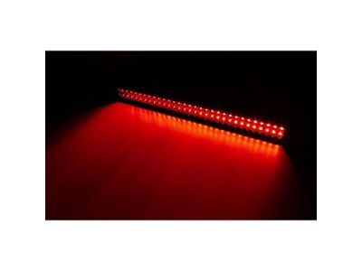 Quake LED 32-Inch Magma Series Dual Row LED Light Bar; White/Red Combo Beam (Universal; Some Adaptation May Be Required)