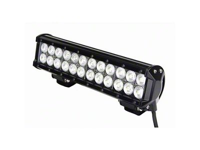 Quake LED 12-Inch Defcon Series Dual Row LED Light Bar; Combo Beam (Universal; Some Adaptation May Be Required)