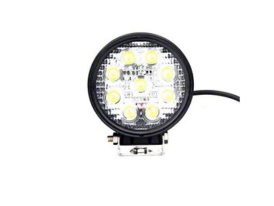 Quake LED 4-Inch Work Light; Flood Beam (Universal; Some Adaptation May Be Required)