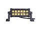 Quake LED 8-Inch Magma Series Dual Row LED Light Bar; White/Green Combo Beam (Universal; Some Adaptation May Be Required)