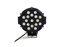 Quake LED 7-Inch Aftershock Series Work Light; Spot Beam (Universal; Some Adaptation May Be Required)