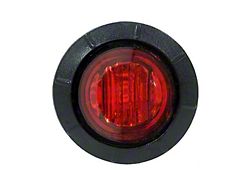 Quake LED Side Marker Lamps; Red; 6-Pack (Universal; Some Adaptation May Be Required)